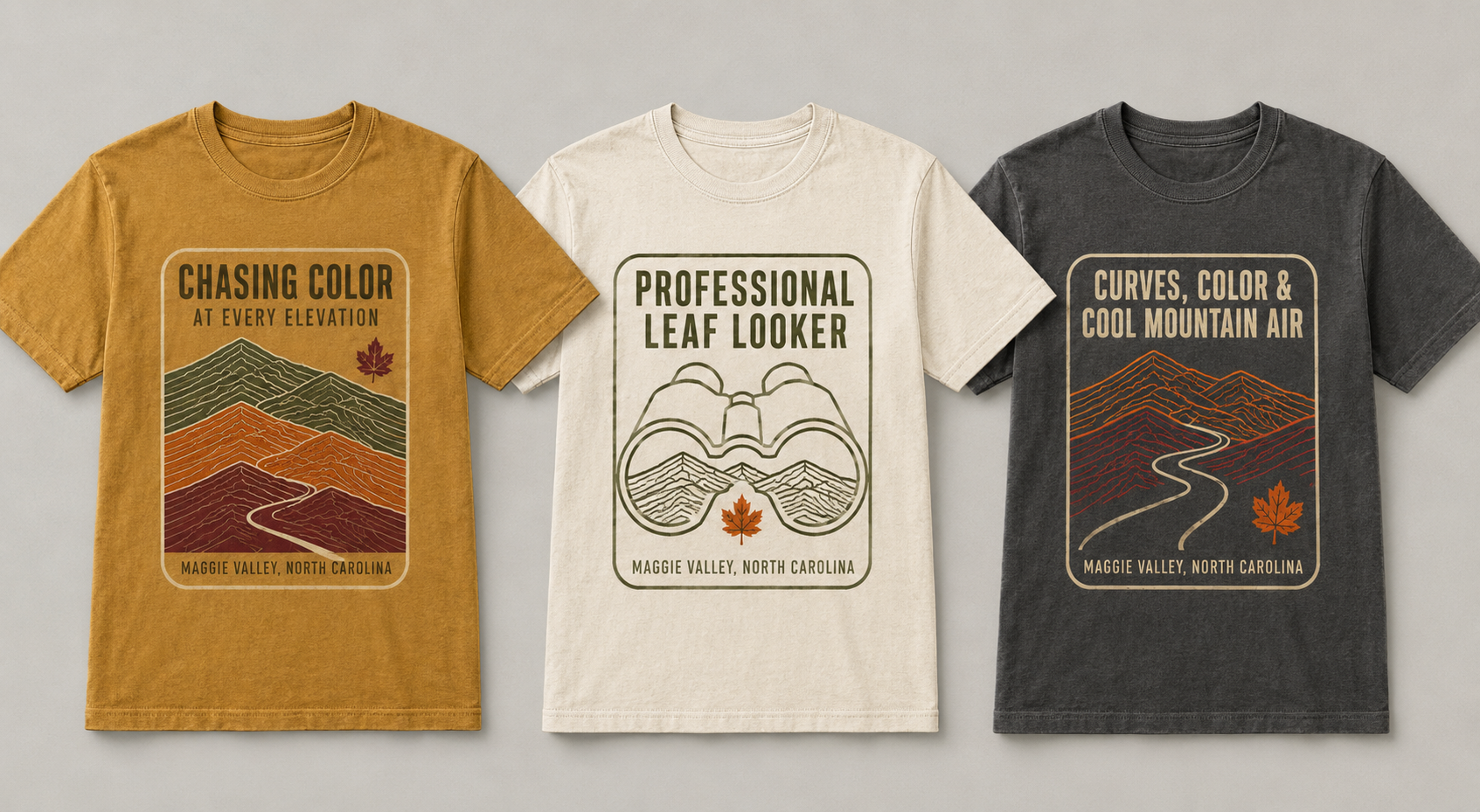 Wander & Wonder mountain collection designs